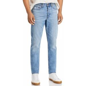 Rag & Bone Fit 2 Slim Button Fly Delevan Light Wash Denim Jean Mens Size 29x32